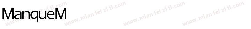 Manque Medium字体转换